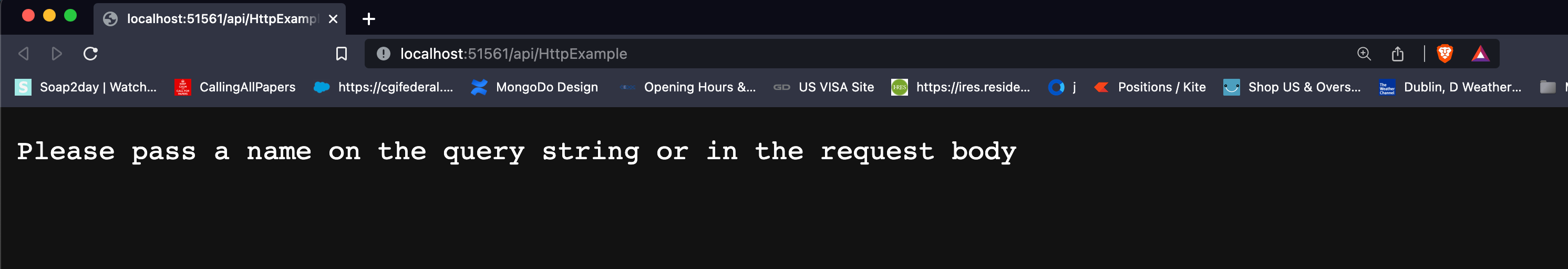 Hello World output error