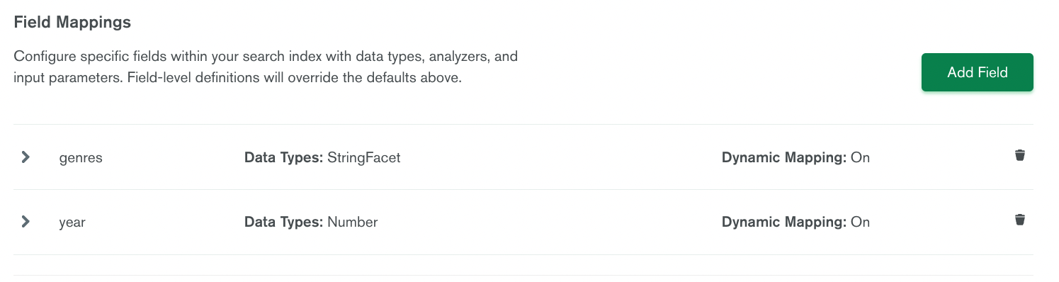 Facet Mappings