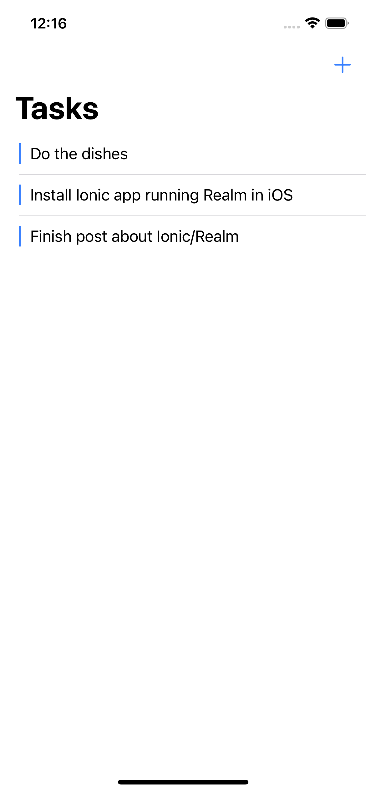 Let s Give Your Realm Powered Ionic Web App The Native Treatment On IOS