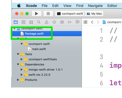 Package.swift file