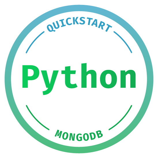 Logotipo do QuickStart Python